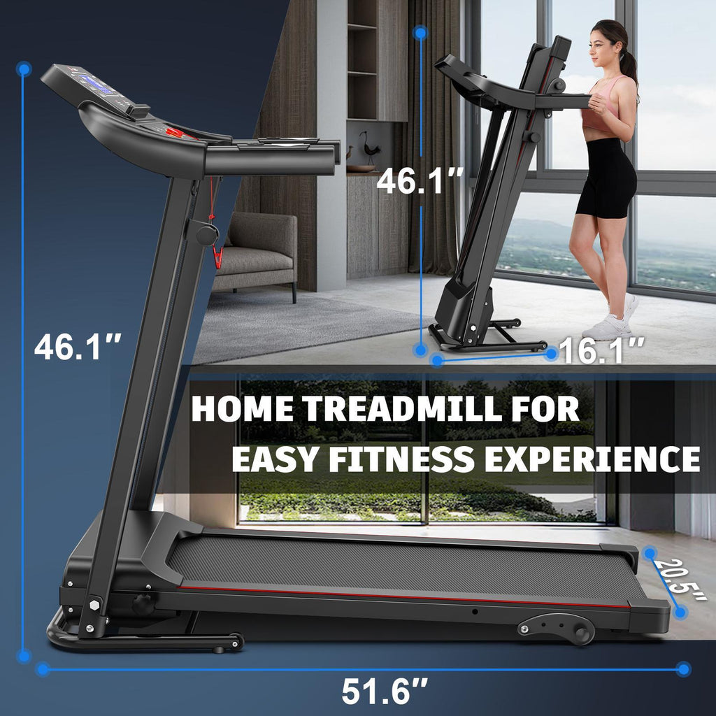 Three-level Adjustment Incline Adjustment Indoor Aerobic Treadmill