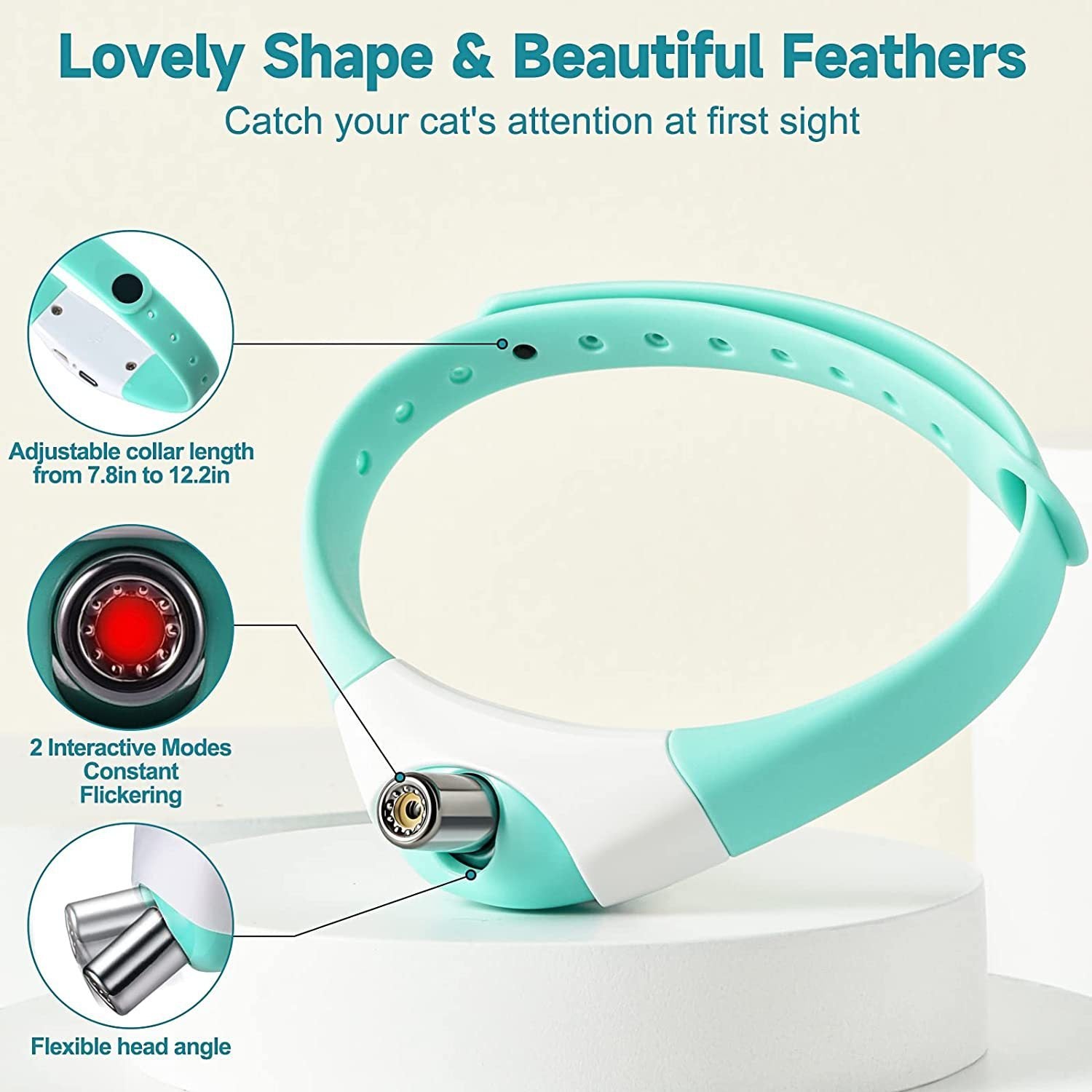 Chase Me Laser Collar – Fun & Exercise in One for Curious Cats