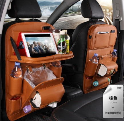 Multifunction Seat Back Tray Hanging Bag