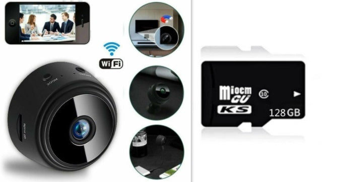 A9 Magnetic Suction Security Camera HD Camera Smart Infrared Night Vision