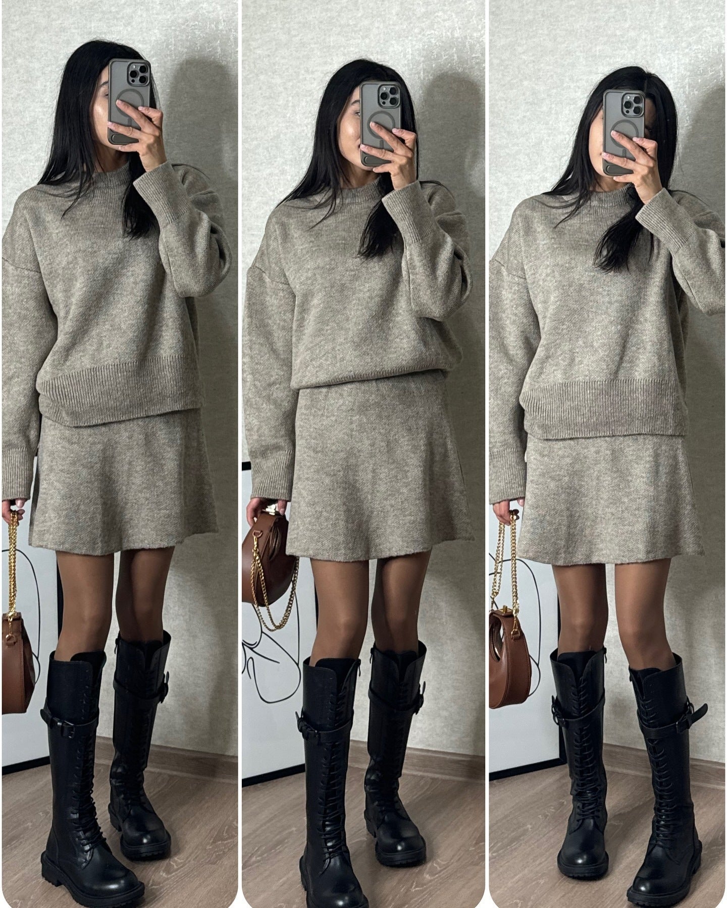 Cozy Chic Two-Piece Knit Set – Effortlessly Cool, Undeniably Elegant