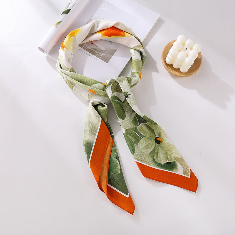 Scarlet Elegance Mesh Scarf