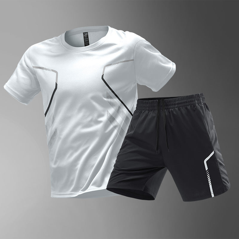 Men's sports T-shirts and shorts