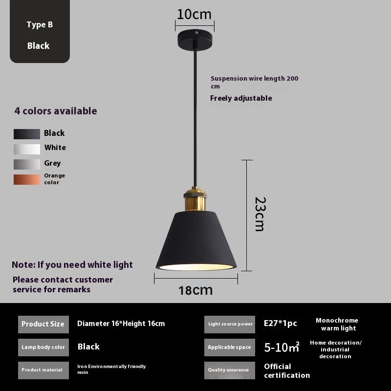 Simple Chandelier Dining Table Bar Lamp