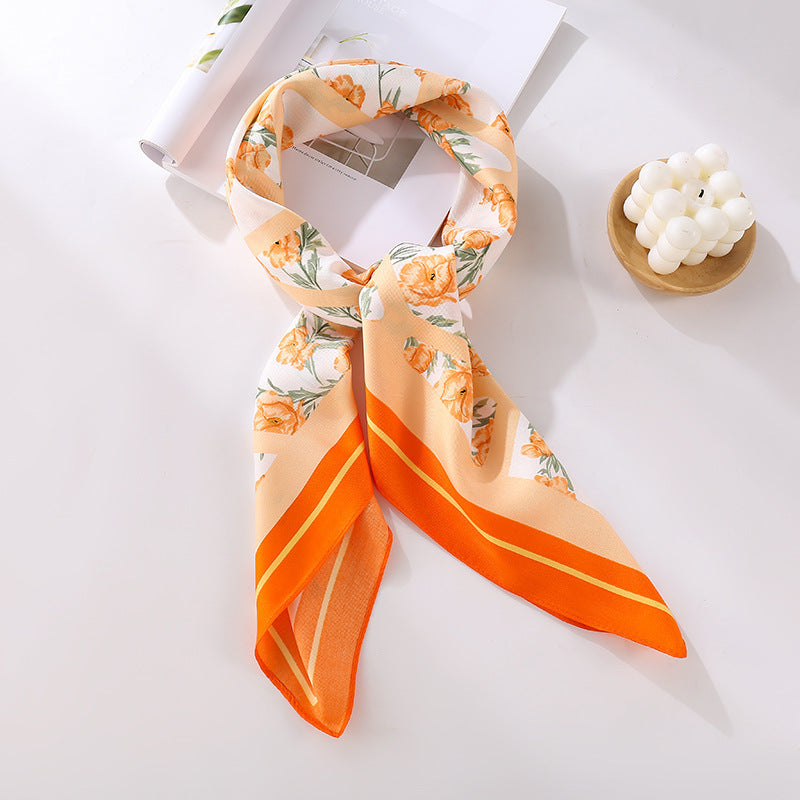 Scarlet Elegance Mesh Scarf